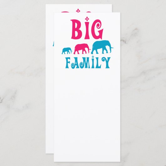 Big elephant family (Front/Back)