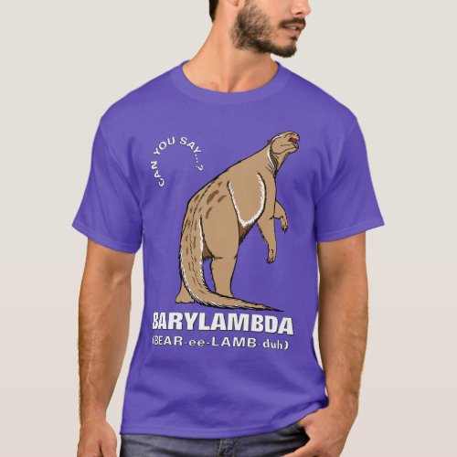 Big Extinct Names 2 Barylambda  T_Shirt