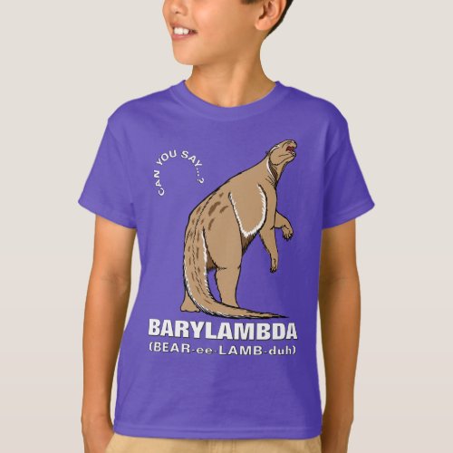 Big Extinct Names 2 Barylambda T_Shirt