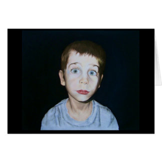 Big Eye Boy by Debby Wang Cards