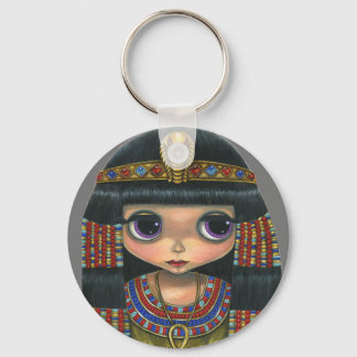 Big Eye Cleopatra Girl Doll Cute Keychain