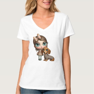 Big Eye Dachshund T-Shirt