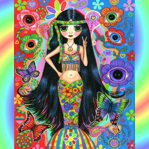 hippie art wall décor