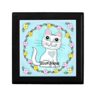 Big Eye Kitten Cat Gift Box