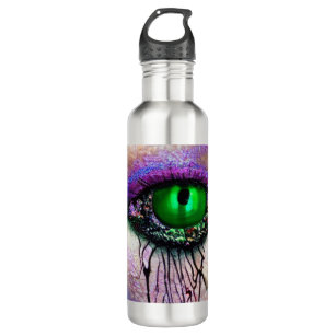 Big Eye Zombie Spooky   Water Bottle