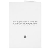 Big Eyed Cat Red Roses Creationarts (Back)