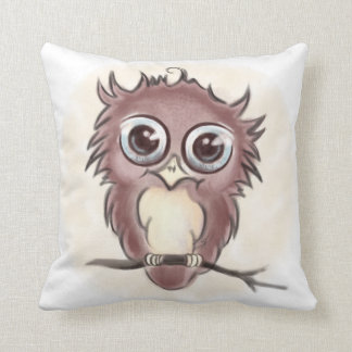 Big-eyed Throw Pillow