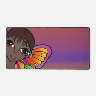 Big Eyes Design Desk Mat