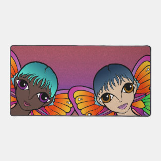 Big Eyes Design Desk Mat