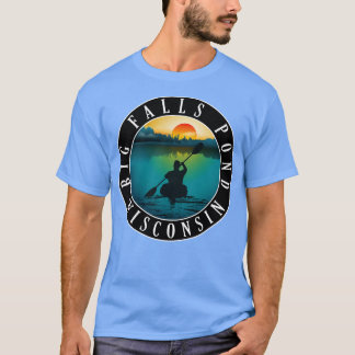 Big Falls Pond Wisconsin Kayaking T-Shirt