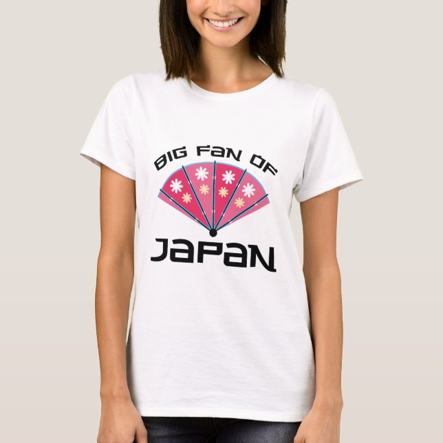 Big Fan Of Japan T-Shirt (Front)
