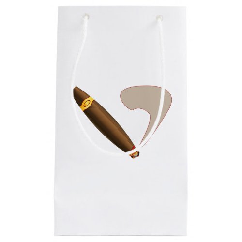 Big Fat Cuban Style Cigar Small Gift Bag