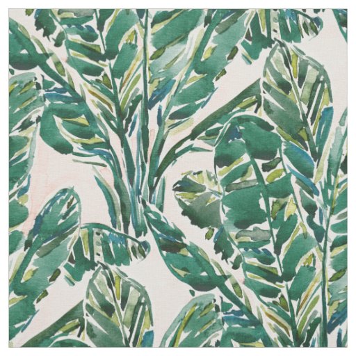 BIG FEELINGS Banana Leaf Tropical Fabric