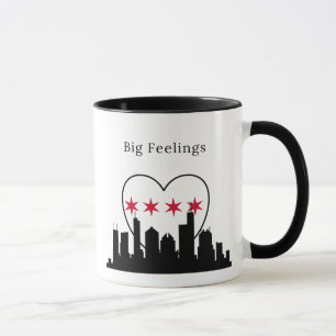 Big Feelings Chicago Skyline Mug