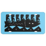 Big Fish And Friends License Plate