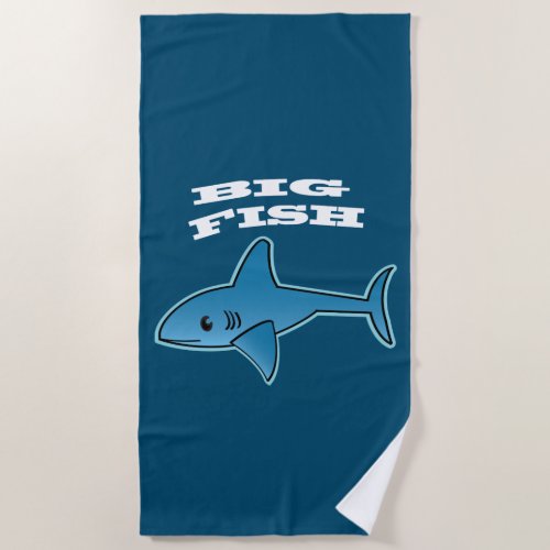 Big Fish _ Beach Towel