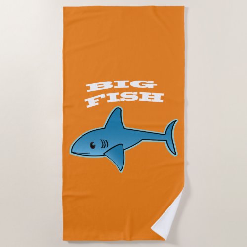 Big Fish _ Beach Towel