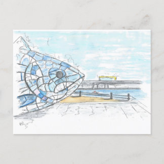 Big Fish Belfast Postcard