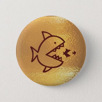 Big Fish Eat  Small Fish Button by LOWPRICESALES at Zazzle