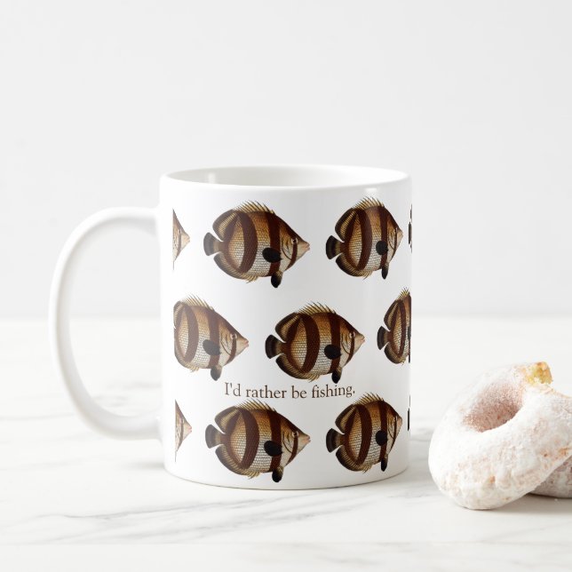 Big Fish Fishing Mug (With Donut)