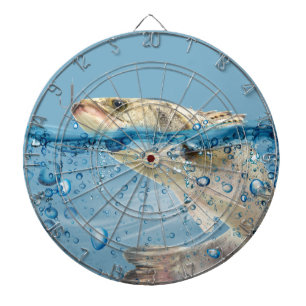 Big Fish In Water Dart Board