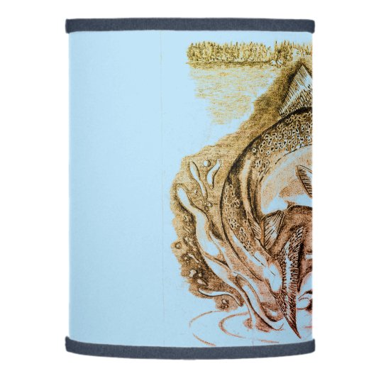 Big Fish Lamp Shade (Left)