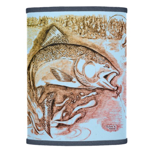 Big Fish Lamp Shade (Front)