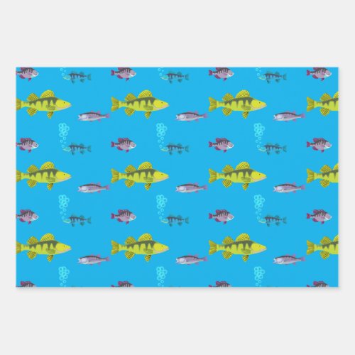 Big Fish Little Fish Wrapping Paper