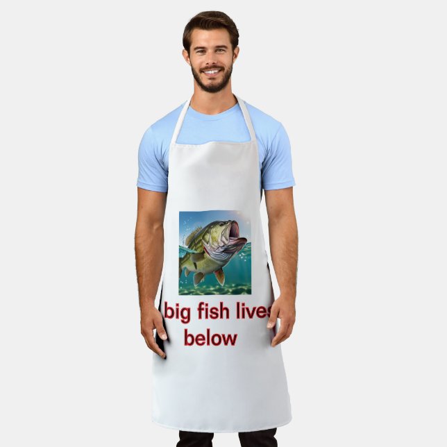 Big Fish Lives Below Apron (Worn)
