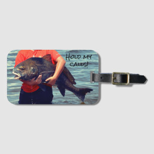Big Fish Luggage Tag - "Hold My Calls"