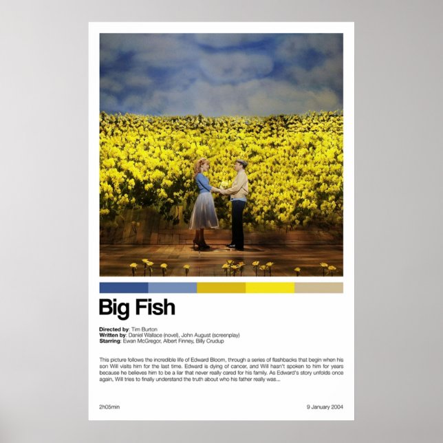Big Fish Movie Print (Front)