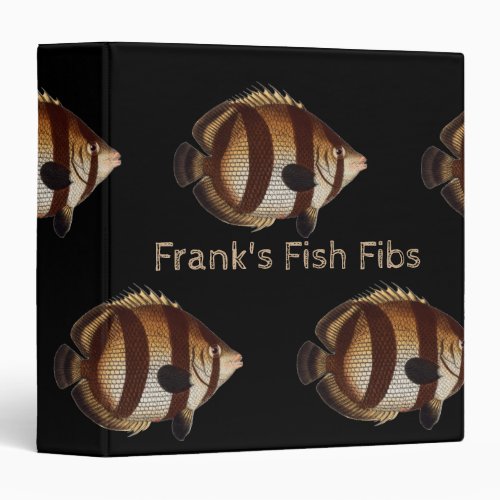 Big Fish Personalized Notebook Binder Scrapbook Al