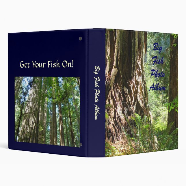 Big Fish Photo Album binder Redwood Trees (Background)
