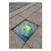 big fish, small sidewalk card (Front)