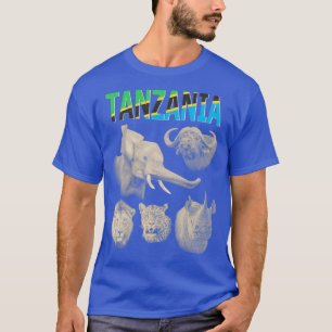 Big Five Tanzania Safari T-Shirt