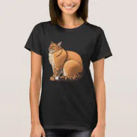 Big Floppa Meme Cute Caracal Cat Premium T-Shirt