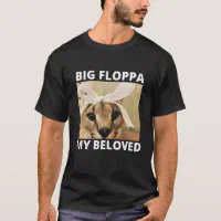 Big Floppa Caracal Cat Meme' Unisex Poly Cotton T-Shirt