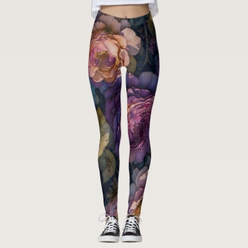 Big Flowers Leggings