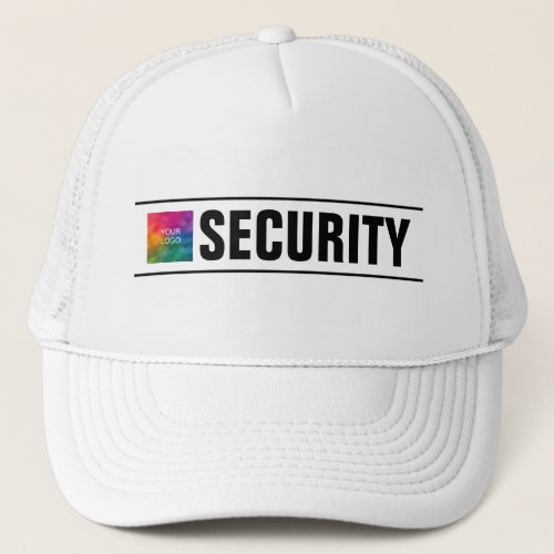 Big Font Text Security Staff Employee Team Custom Trucker Hat