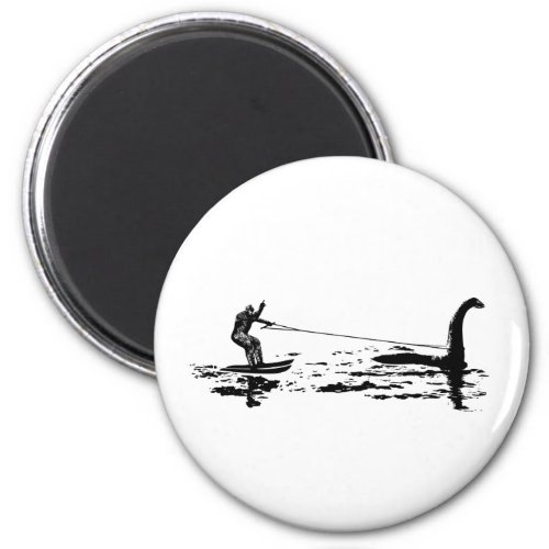 Big Foot and Nessie Magnet