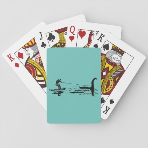 Big Foot and Nessie Poker Cards