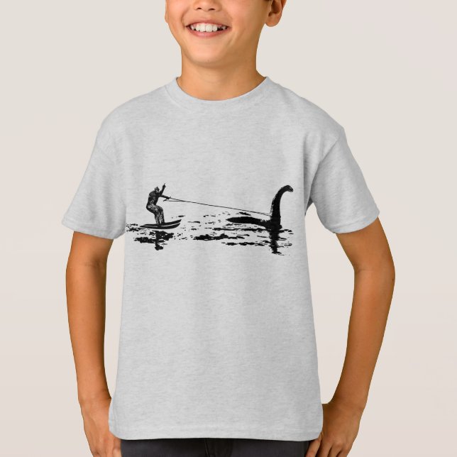 Big Foot and Nessie T-Shirt (Front)
