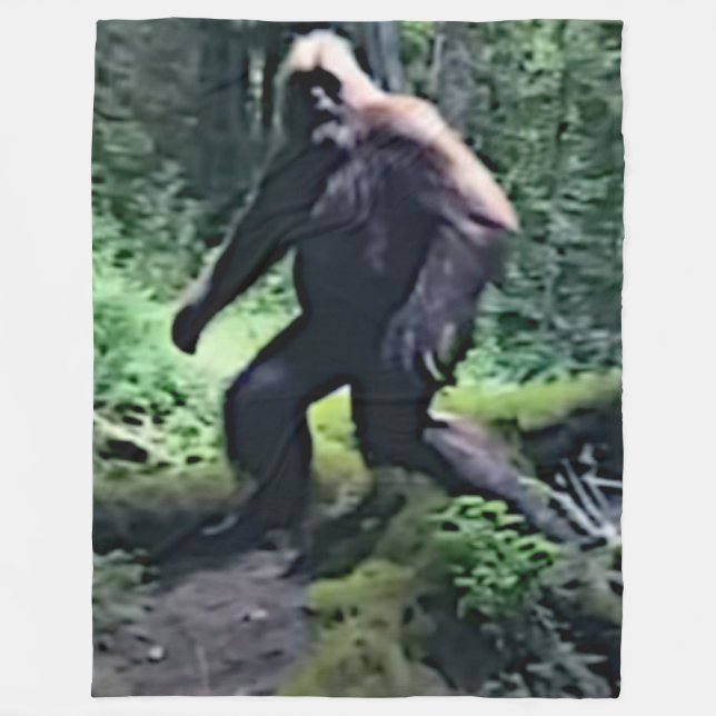 BIG FOOT FLEECE BLANKET (Front)