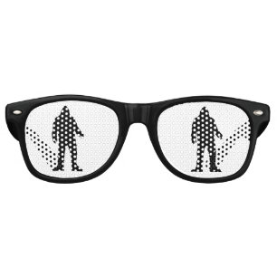 BIG FOOT FUNNY Party Sunglasses