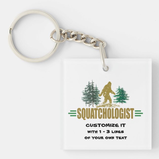Big Foot Keychain (Front)