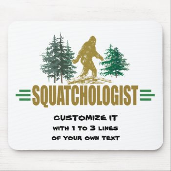 Big Foot Mouse Pad by OlogistShop at Zazzle