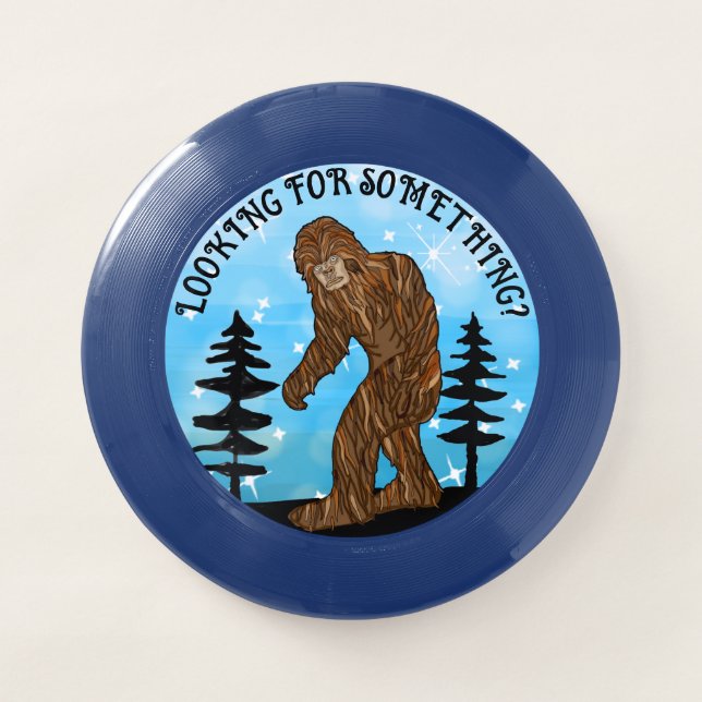 Big Foot Walking in the Woods Sasquatch      Wham-O Frisbee (Front)