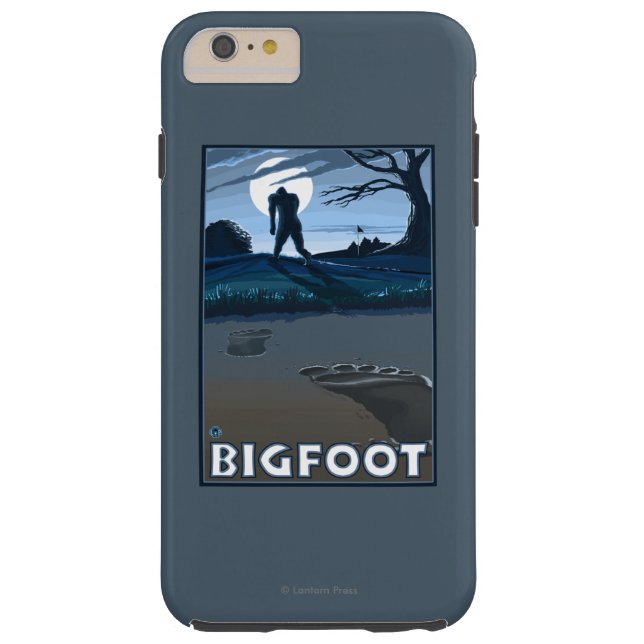Big Foot walking through Golf Course Case-Mate iPhone Case (Back)