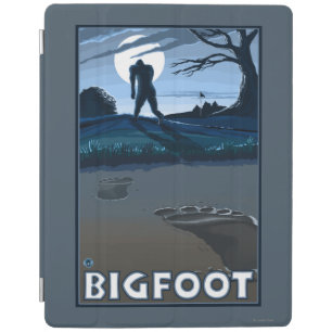 Big Foot walking through Golf Course iPad Smart Cover