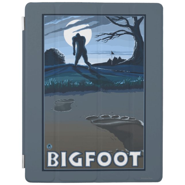 Big Foot walking through Golf Course iPad Smart Cover (Front)